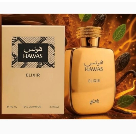 RASASI HAWAS ELIXIR WODA PERFUMOWANA PERFUMY ARABSKIE UNISEX EDP 100ml